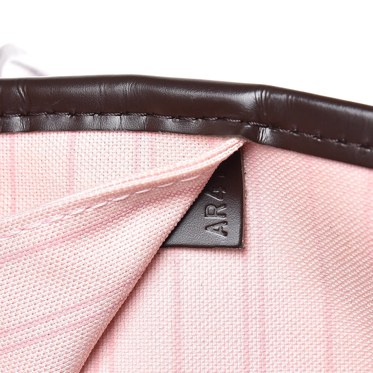 Louis Vuitton Damier Ebene Neo Neverfull MM Rose Ballerine 6 of 13