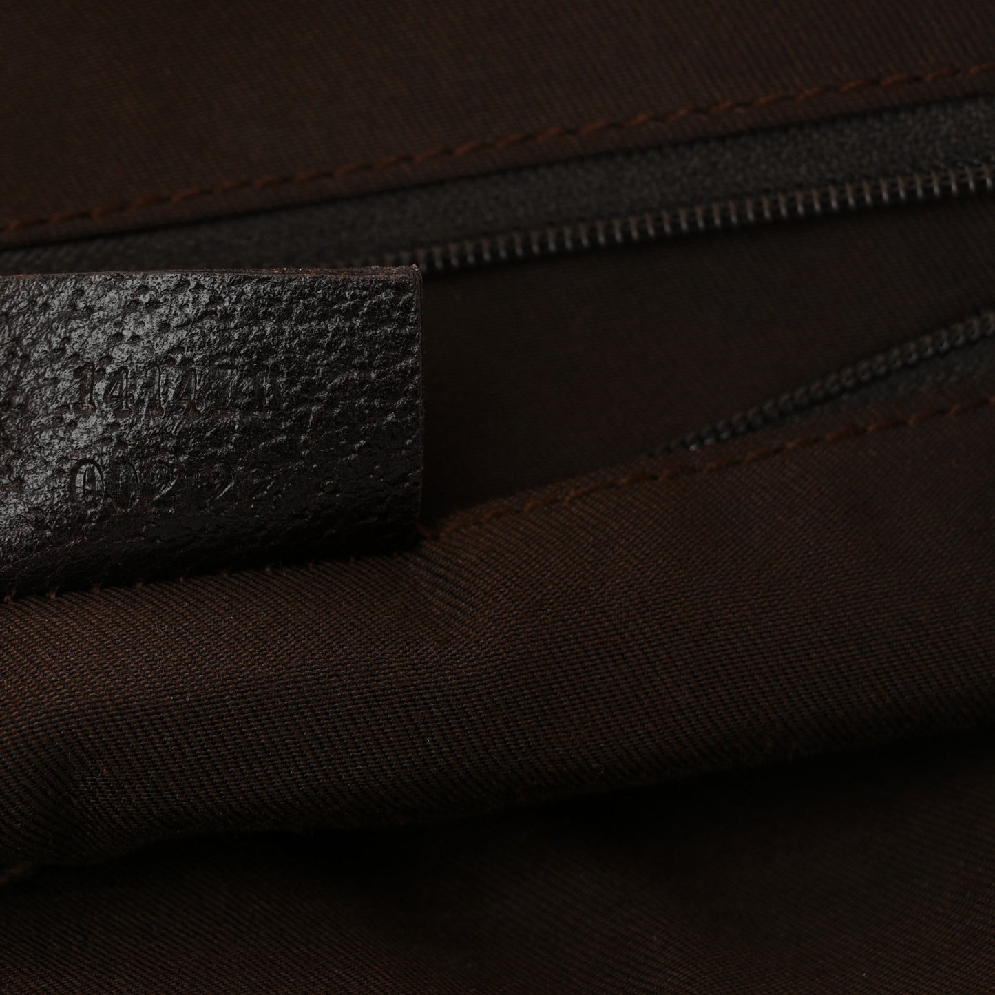 Monogram Small Abbey Tote Dark Brown