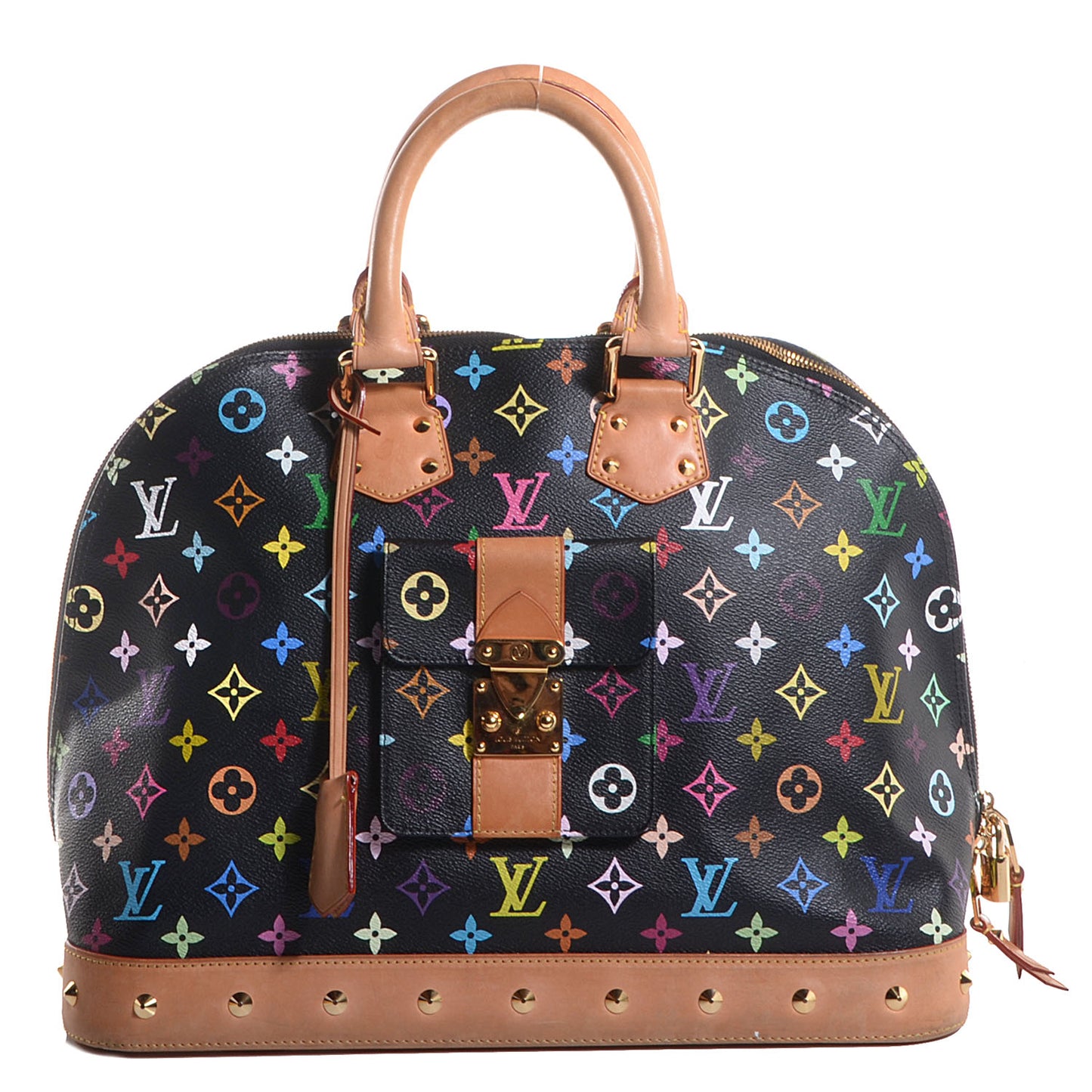 Monogram Multicolor Alma GM Black