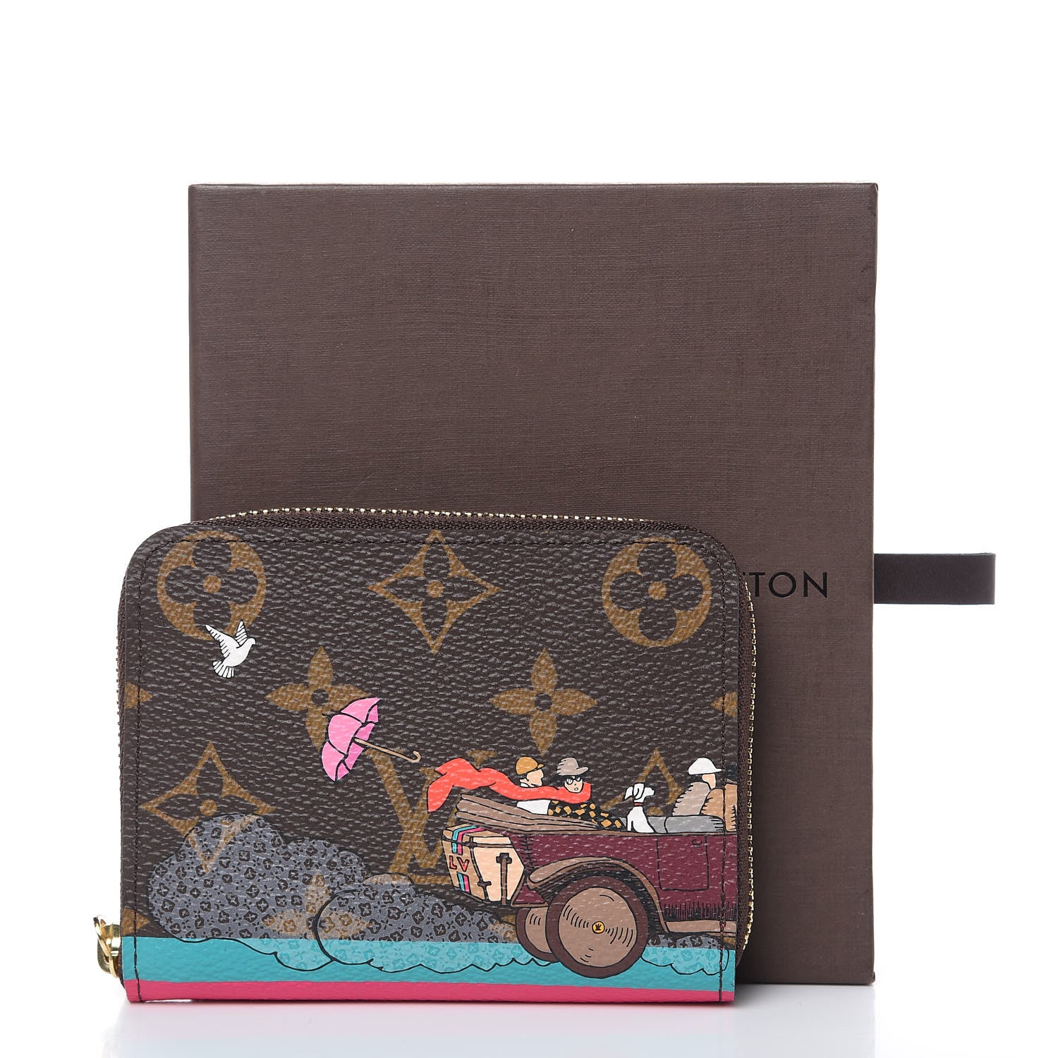 Louis Vuitton Monogram 2015 Christmas Animation Zippy Coin Purse 7 of 7