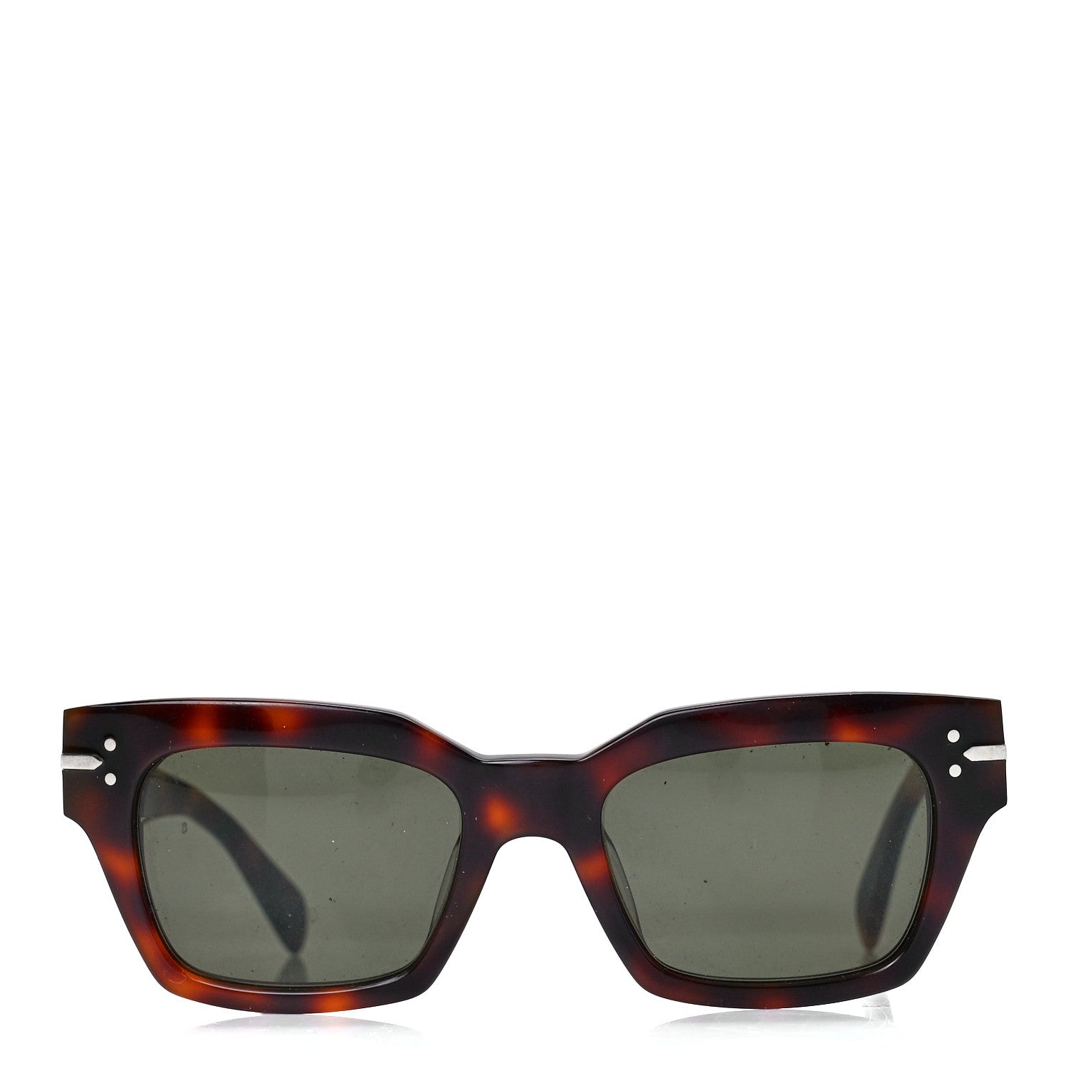 Celine Geometric Sunglasses CL 41070/S Tortoise 2 of 6