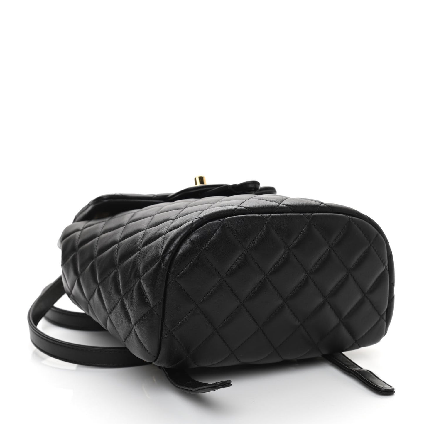 Lambskin Quilted Mini Urban Spirit Backpack Black