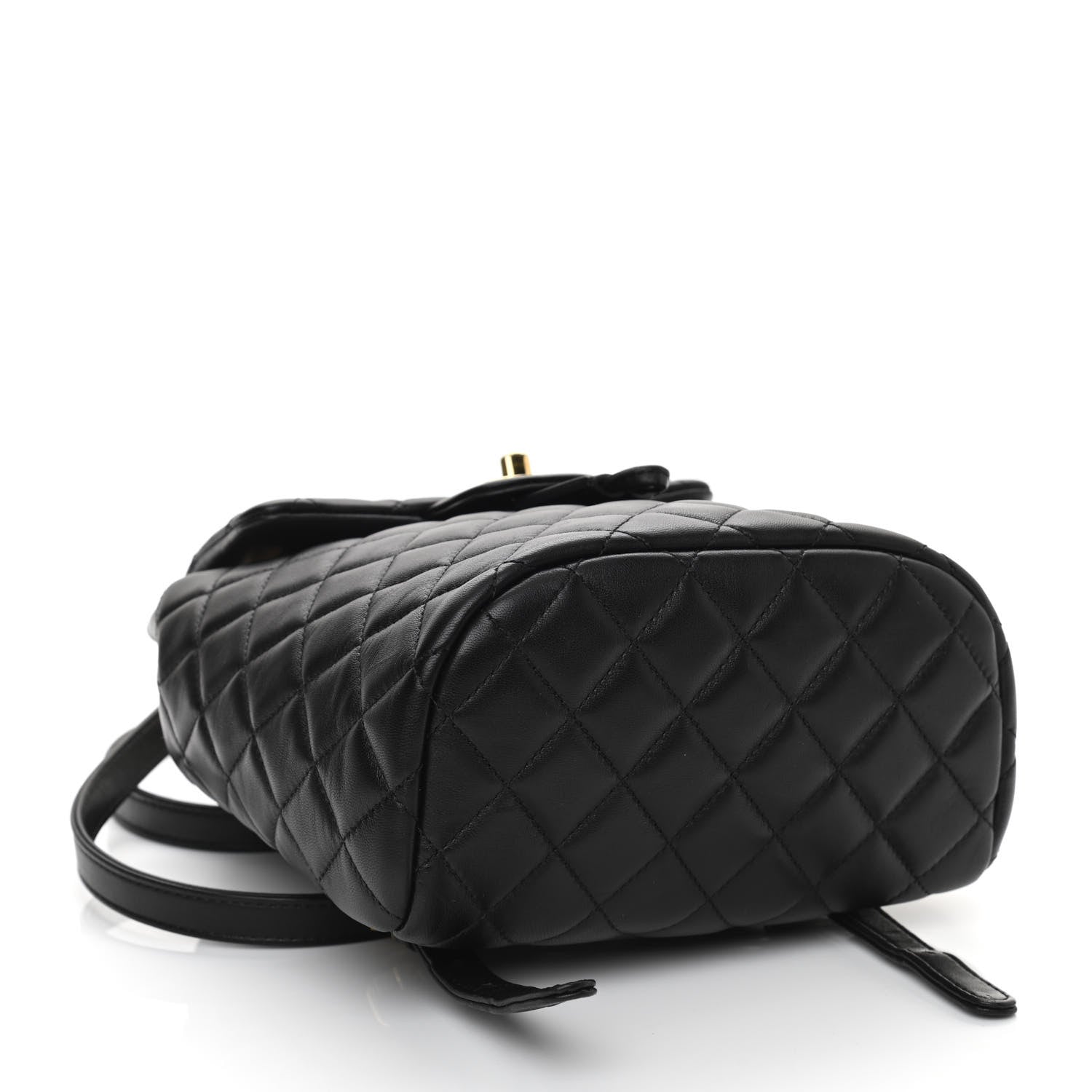 Chanel Lambskin Quilted Mini Urban Spirit Backpack Black 4 of 10