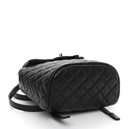 Chanel Lambskin Quilted Mini Urban Spirit Backpack Black 4 of 10