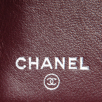 Chanel Lambskin Quilted Yen Wallet Black 7 of 9