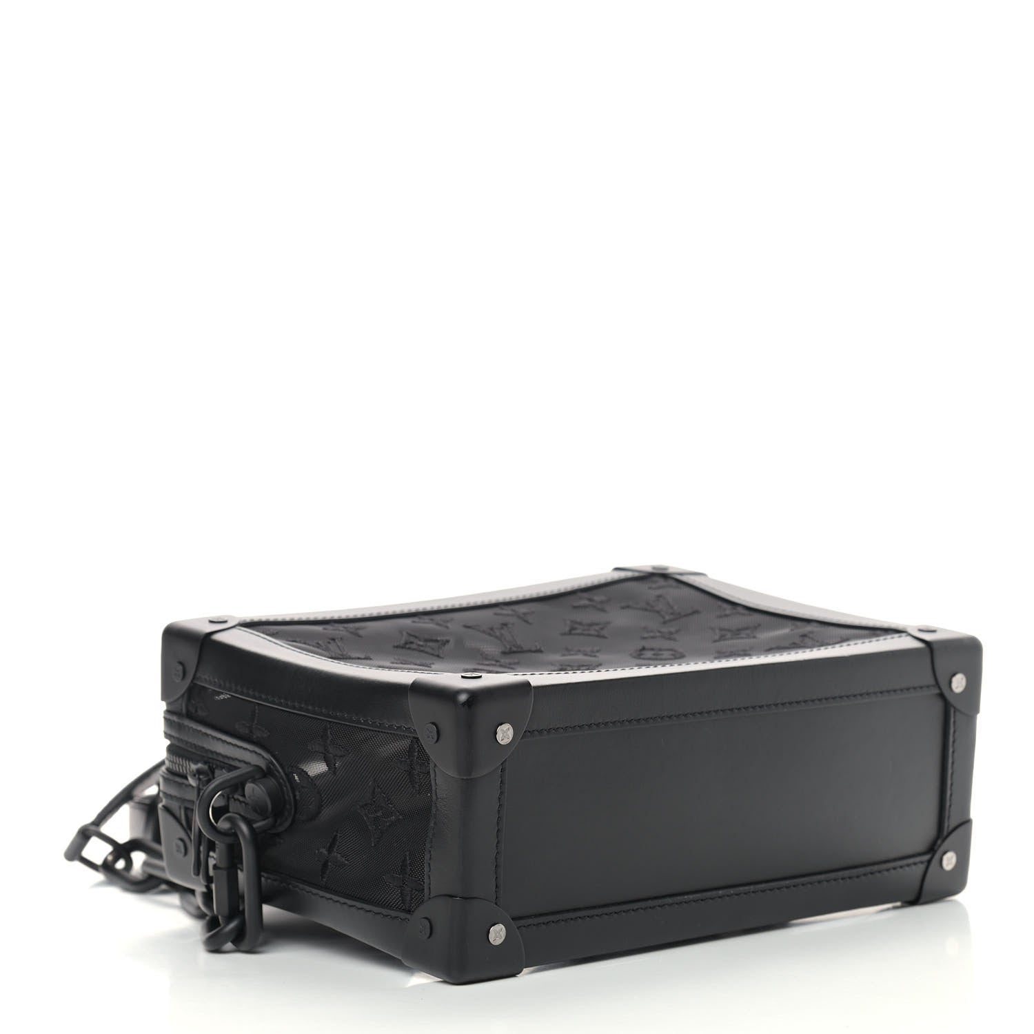 Louis Vuitton Monogram See Through Soft Trunk Black 4 of 9