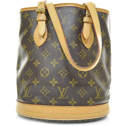 Louis Vuitton Monogram Petit Bucket 23 1 of 9