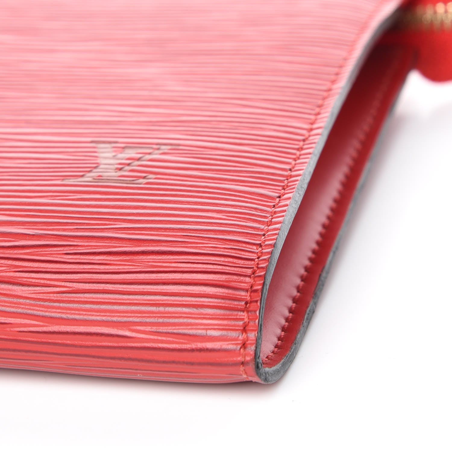 Louis Vuitton Epi Pochette Accessories 24 Castillan Red 6 of 9