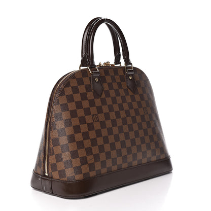 Louis Vuitton Damier Ebene Alma MM 3 of 12