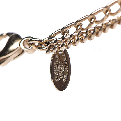 Chanel Double Chain CC Necklace Gold 5 of 6