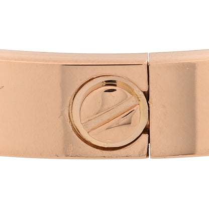 Cartier 18K Pink Gold LOVE Bracelet 19 4 of 7