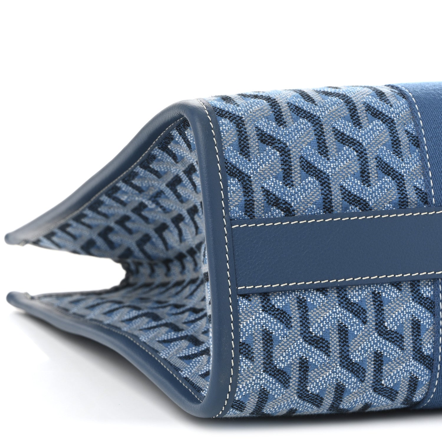 Goyard Goyardine Villette PM Tote Ocean Blue 8 of 10