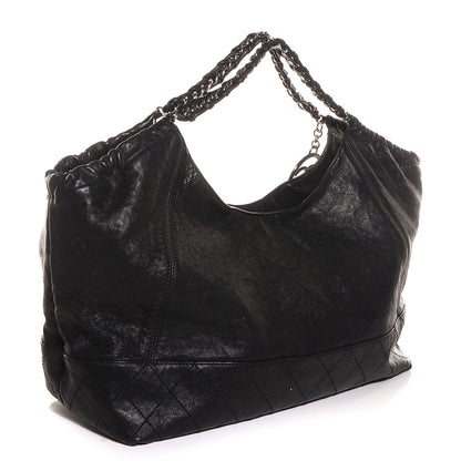 Chanel Calfskin XL Coco Cabas Black 3 of 7