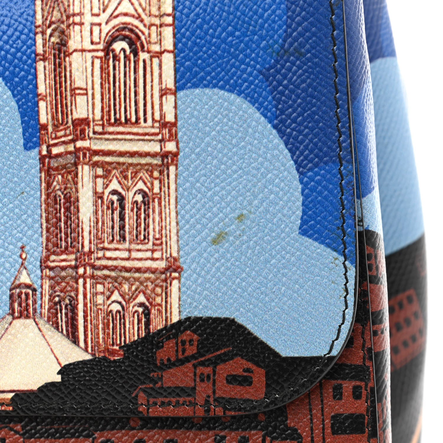 Dolce & Gabbana Dauphine Firenze Printed Medium Miss Sicily Satchel Multicolor 10 of 10