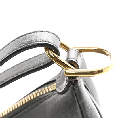 Fendi Vitello Grace Matte Small Fendigraphy Hobo Bag Anthracite 13 of 13