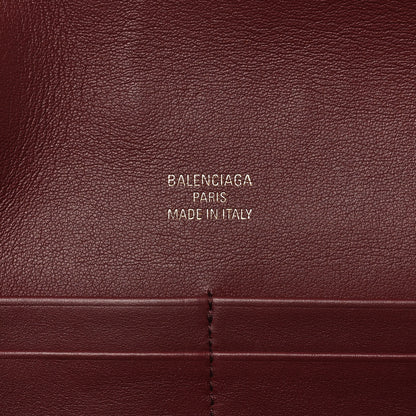 Balenciaga Smooth Calfskin Small Bel Air Clutch On Strap Dark Burgundy Dark Burgundy 5 of 10