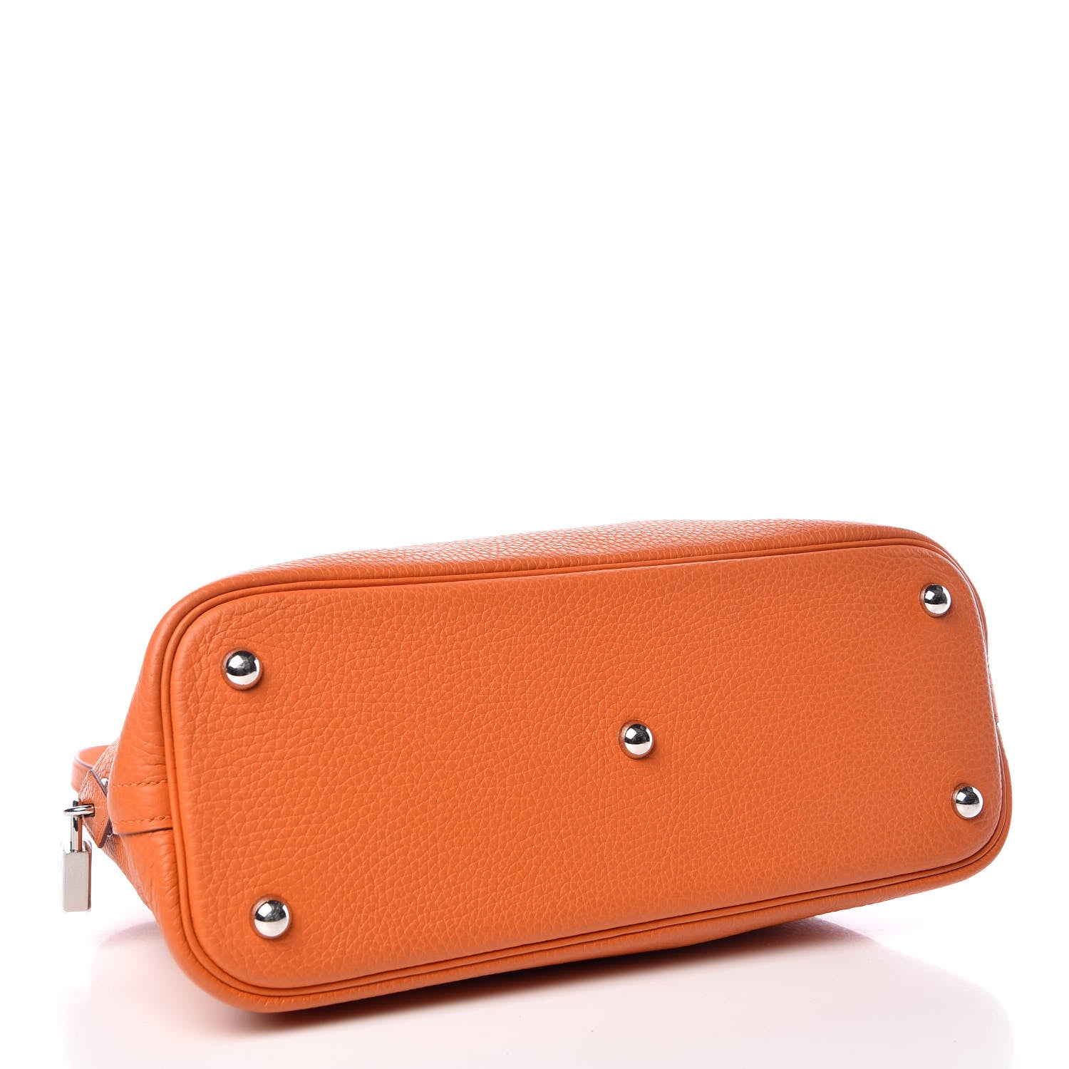 Hermes Taurillon Clemence Bolide 31 Orange 4 of 17