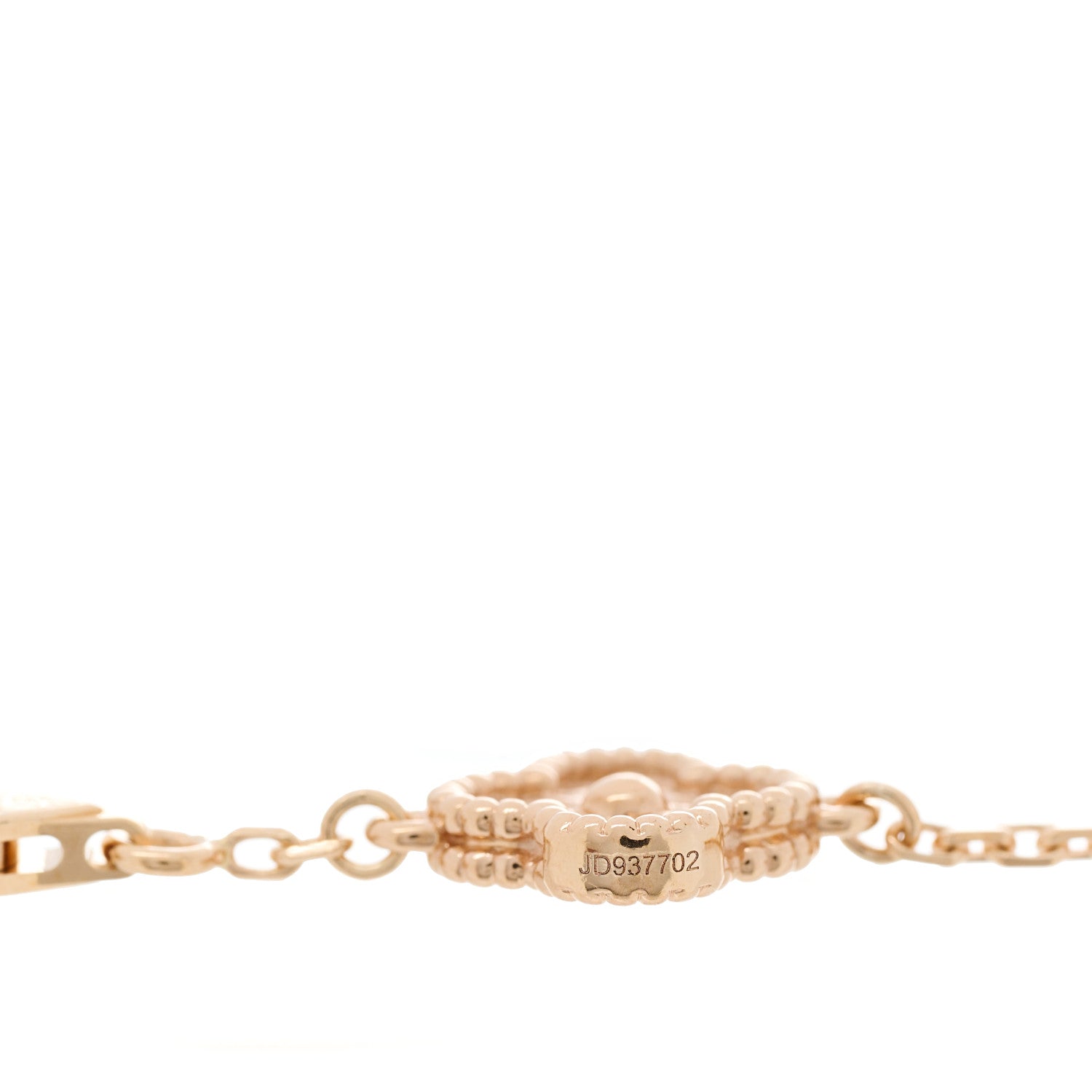 Van Cleef & Arpels 18K Rose Gold 6 Motifs Sweet Alhambra Bracelet 3 of 6
