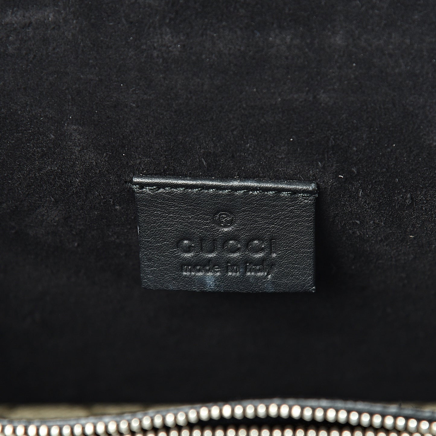 GG Supreme Monogram Small Dionysus Shoulder Bag Black