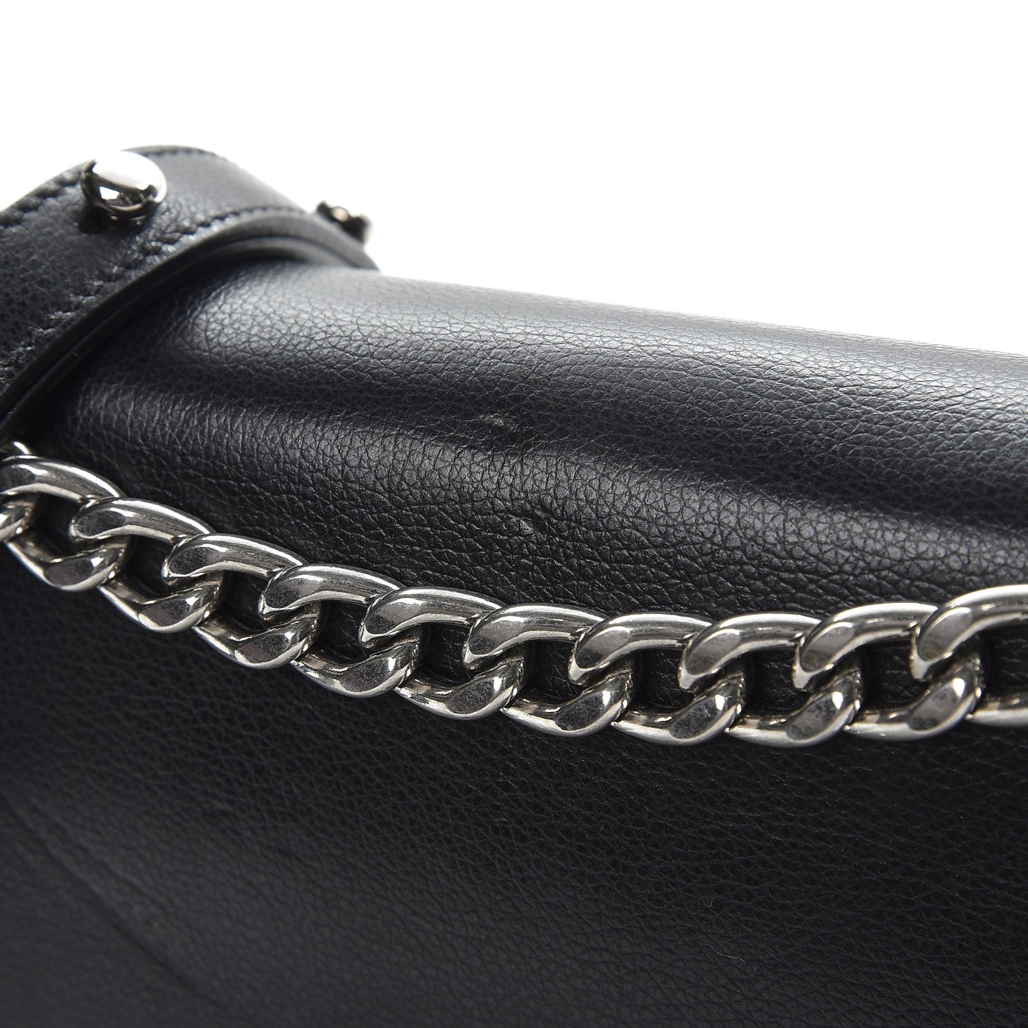 Prada Glace Calfskin Arcade Crossbody Bag Black 8 of 9