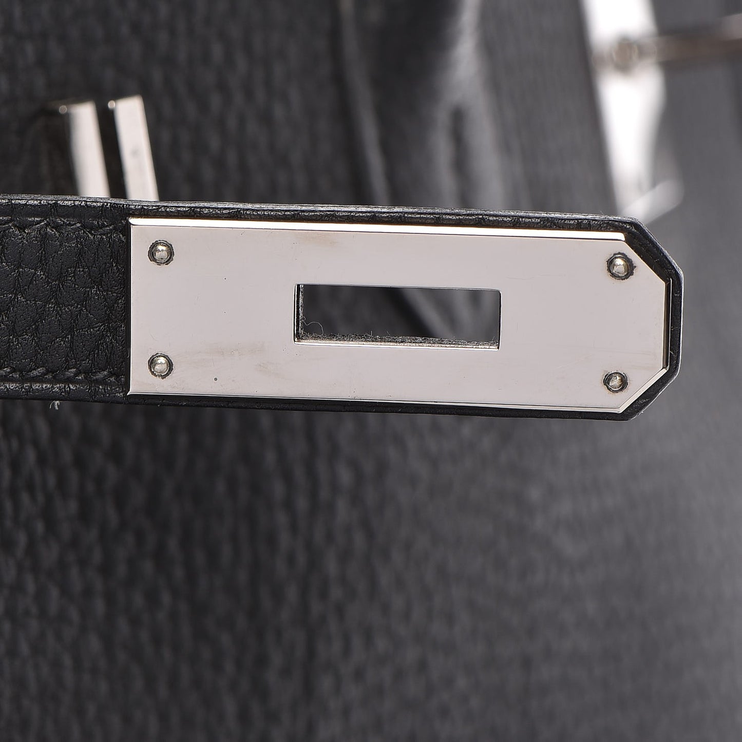 Taurillon Clemence Birkin 40 Black