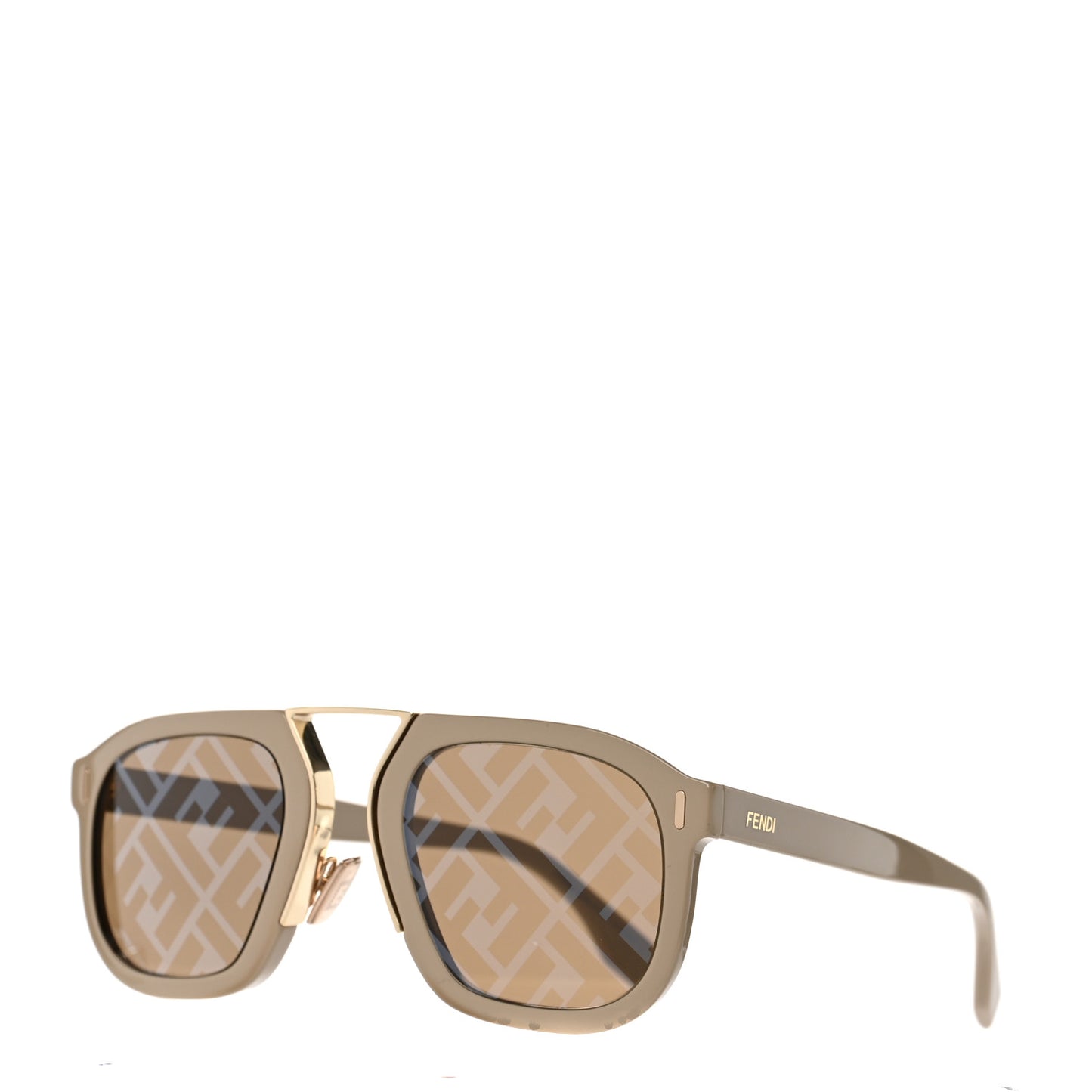 Acetate FF Aviator Sunglasses FF M0105/S Beige