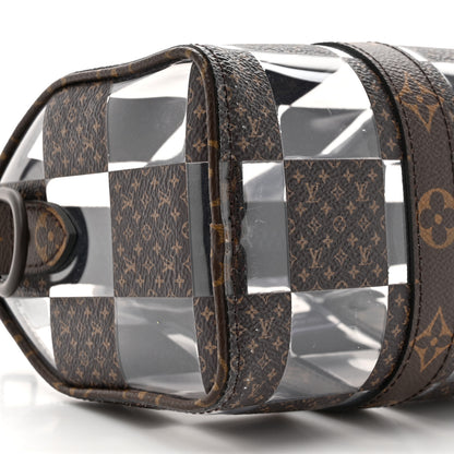 Louis Vuitton PVC Monogram Chess Keepall Bandouliere 25 9 of 13