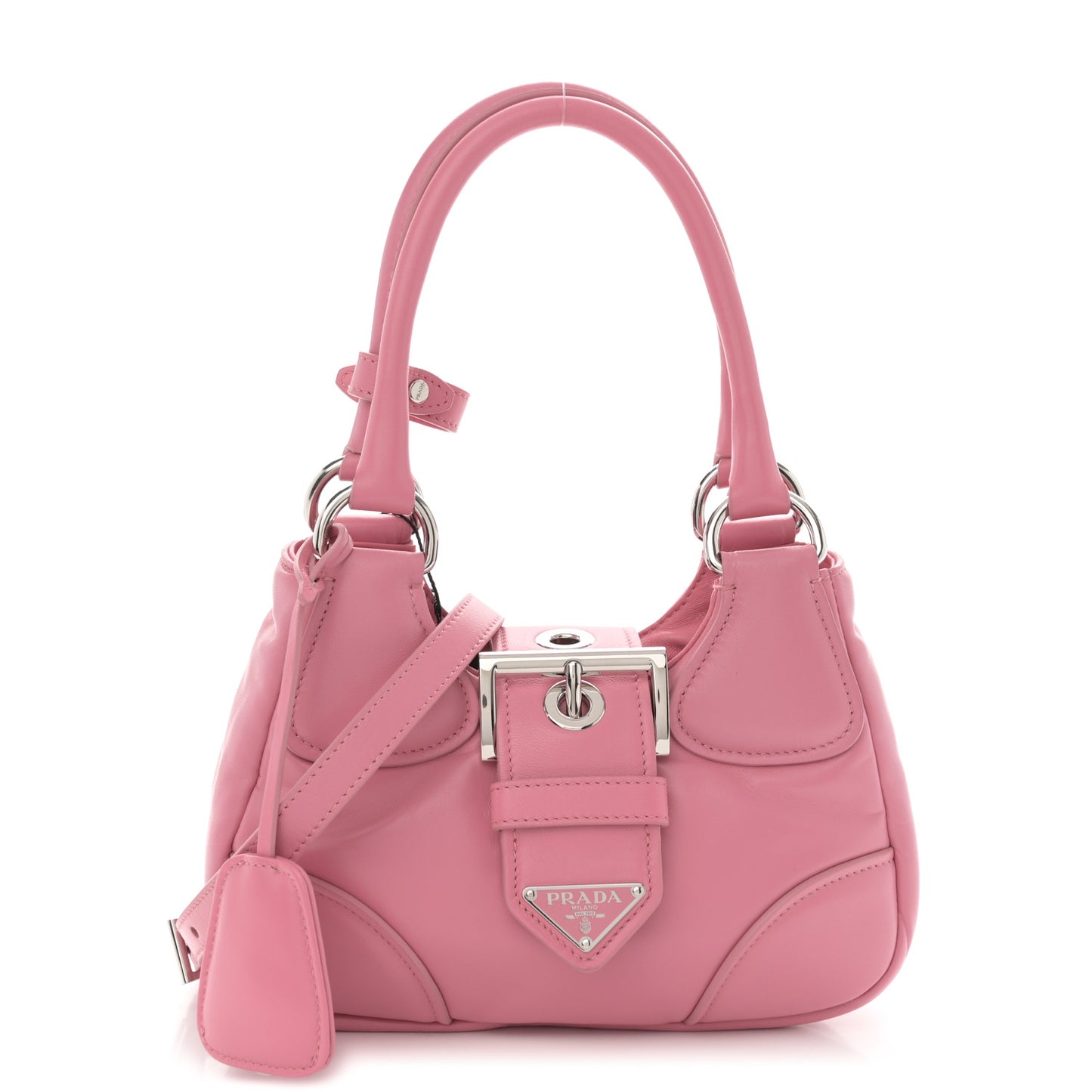 Nappa Soft Padded Re-Edition 2002 Moon Bag Geranio