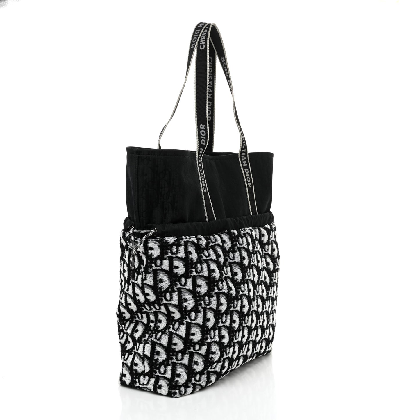 Terry Oblique Reversible Bag Black