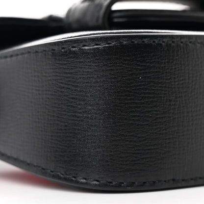 Gucci Azalea Calfskin Web Monochrome Horsebit 1955 Wallet On Strap Black 9 of 11