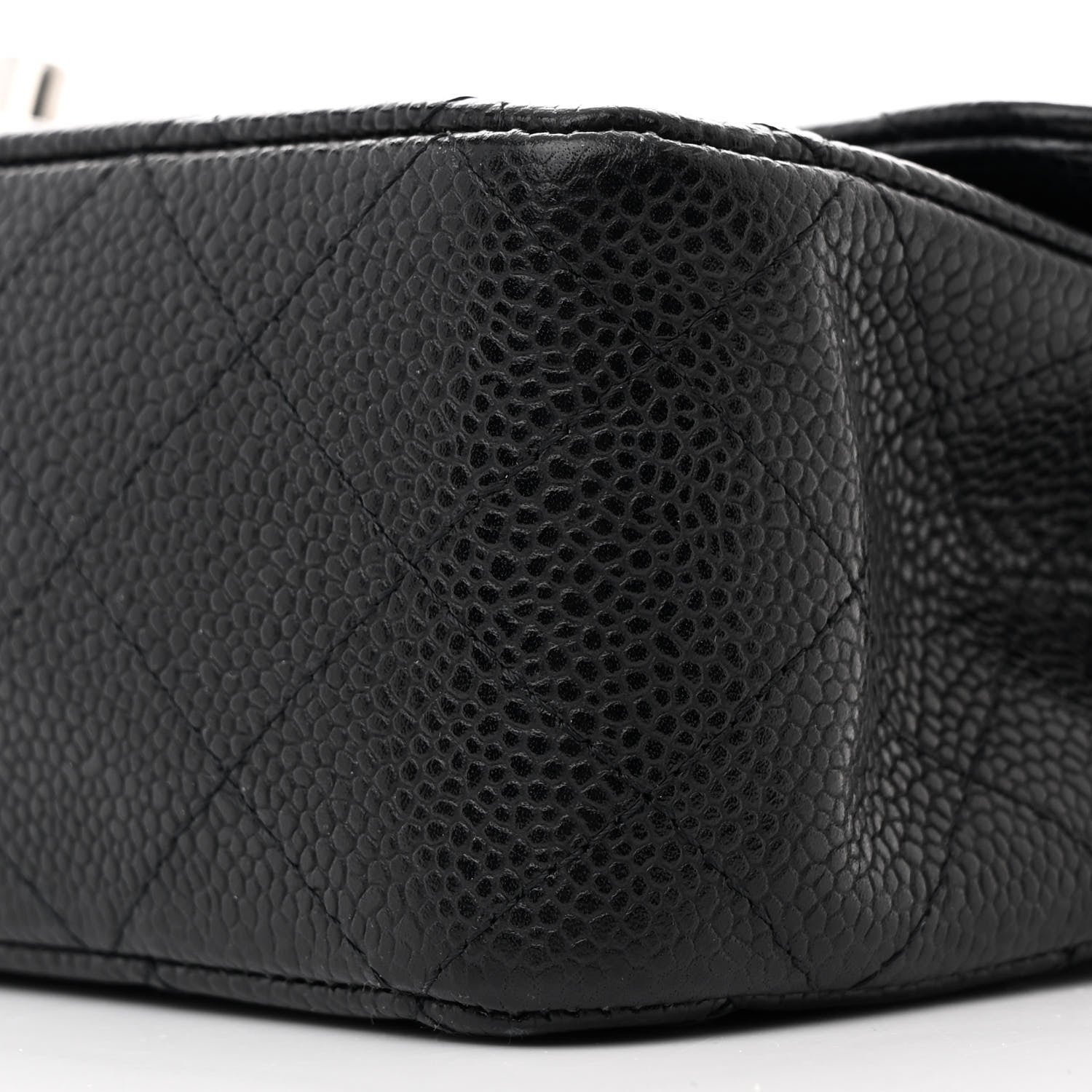 Chanel Caviar Quilted Medium Double Flap Black 10 of 11