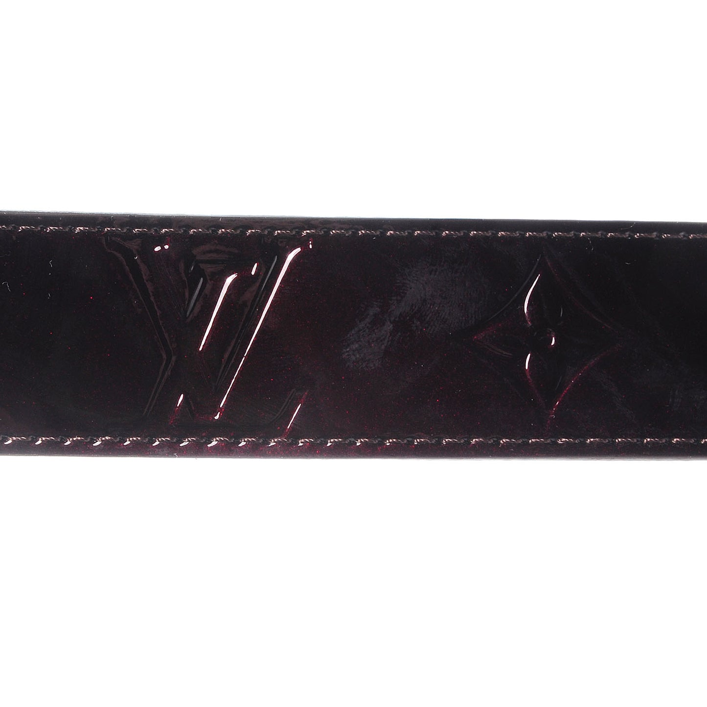 Vernis Ceinture 30mm Belt 90 36 Amarante