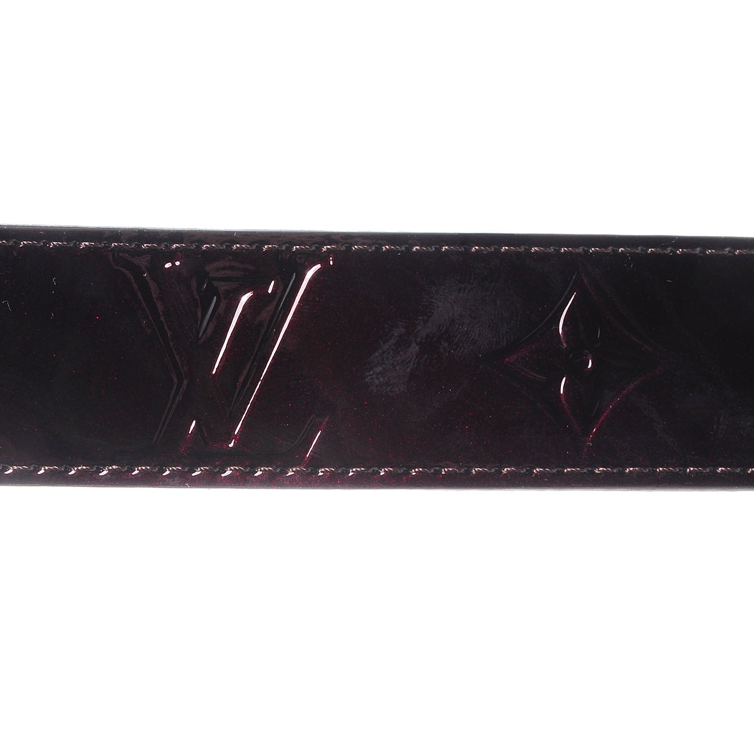 Louis Vuitton Vernis Ceinture 30mm Belt 90 36 Amarante 4 of 8