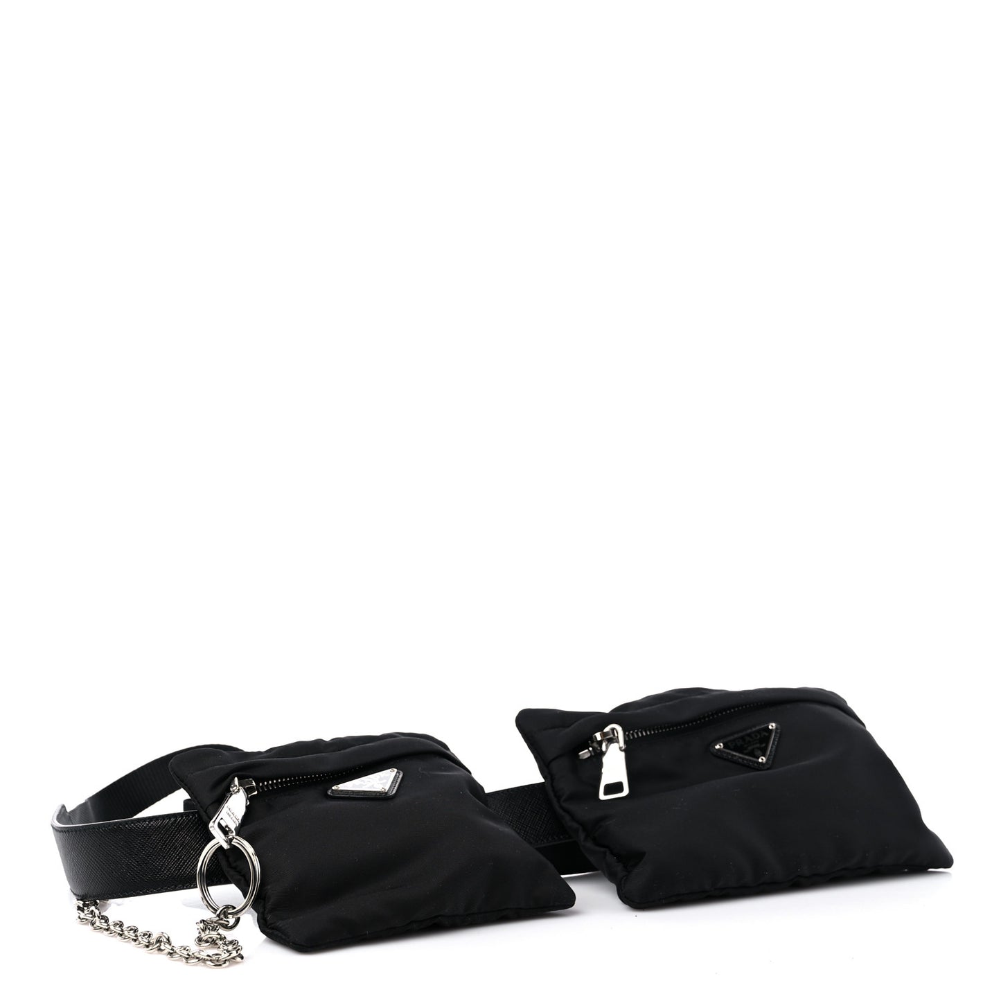 Tessuto Nylon Saffiano Belt Bag 100 40 Black