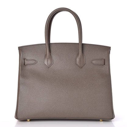 Hermes Epsom Birkin 30 Etain 5 of 35