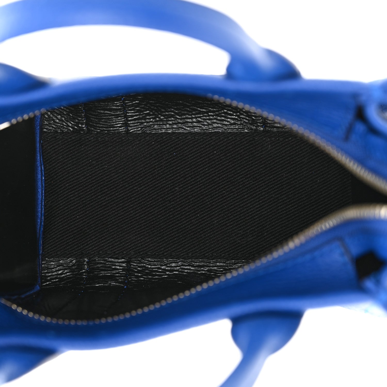 Marc Jacobs Grained Calfskin Mini The Tote Bag Cobalt 5 of 11
