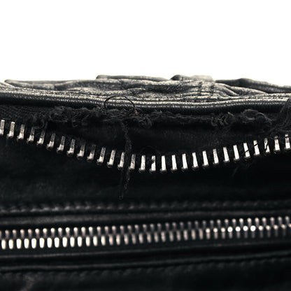 Prada Nappa Gaufre Shopping Satchel Black 10 of 15