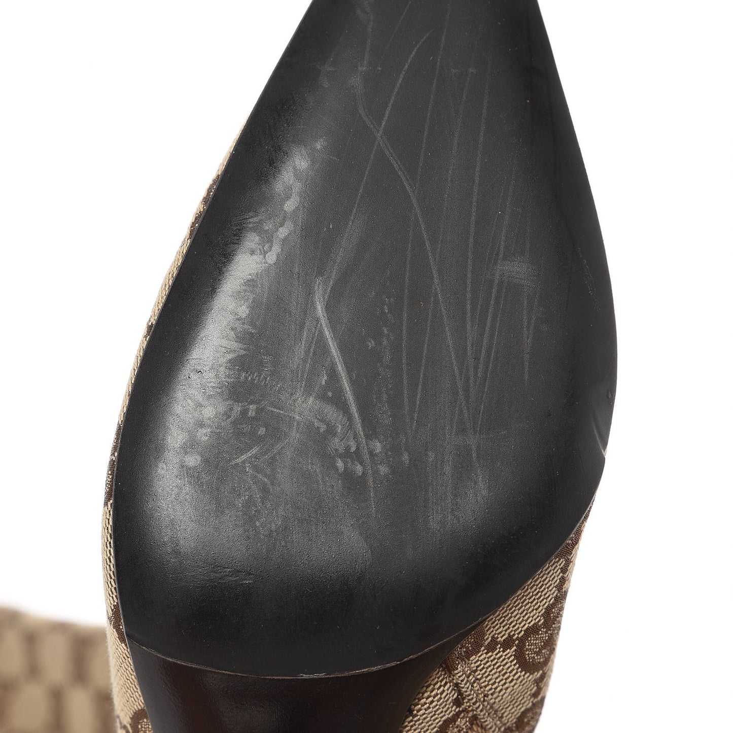 Monogram D Ring Tall Boots 8 Brown