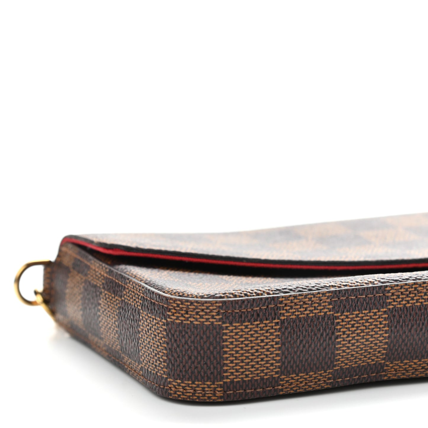 Damier Ebene Pochette Felicie Chain Wallet