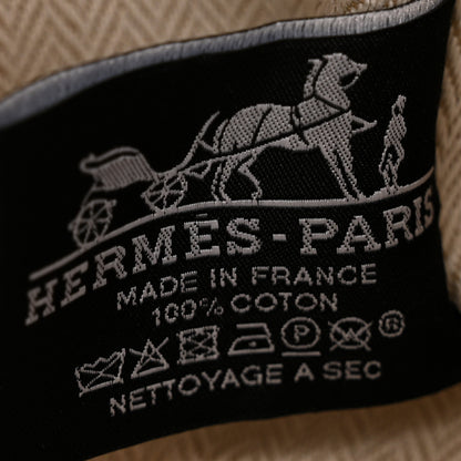 Hermes Cotton Canvas H Pavillon Small Bride-A-Brac Pouch Naturel 6 of 6