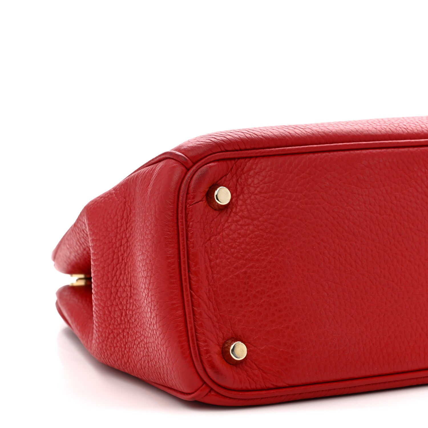 Christian Dior Calfskin Medium Diorissimo Tote Red 10 of 11