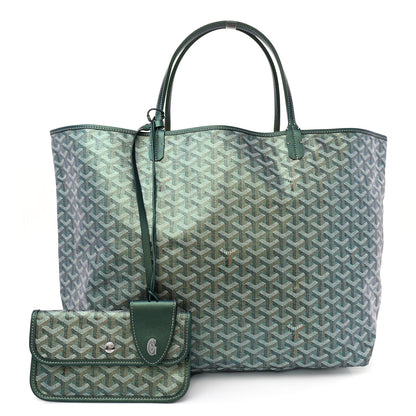 Goyard Iridescent Goyardine Saint Louis GM Pearly Green 3 of 11