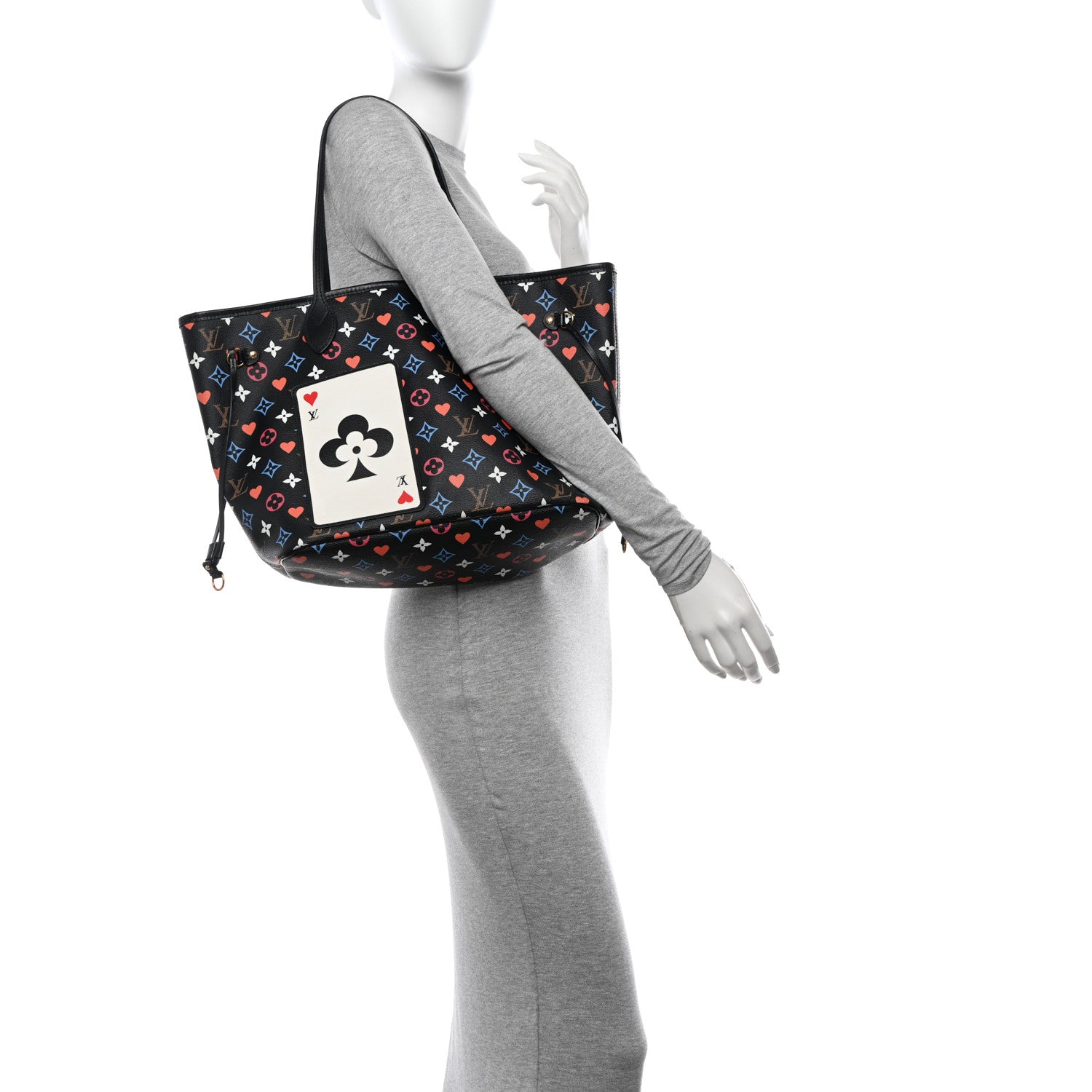 Louis Vuitton Game On Neverfull MM Black 2 of 11