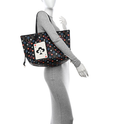 Louis Vuitton Game On Neverfull MM Black 2 of 11