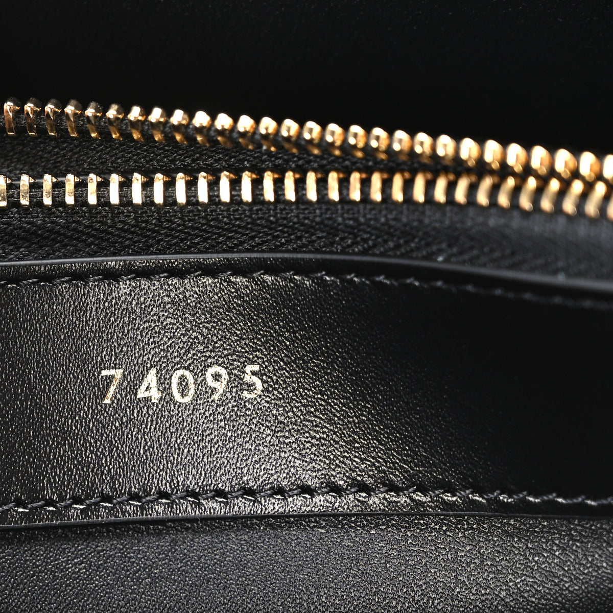 Satinated Calfskin Mini 16 Top Handle Bag Black