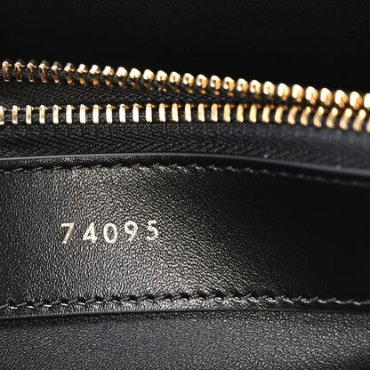 Celine Satinated Calfskin Mini 16 Top Handle Bag Black 5 of 11