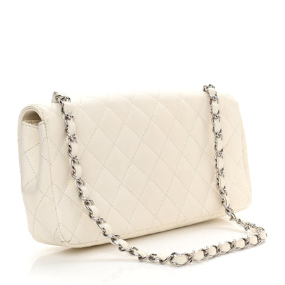 Chanel Caviar Quilted East West Flap White 3 of 18