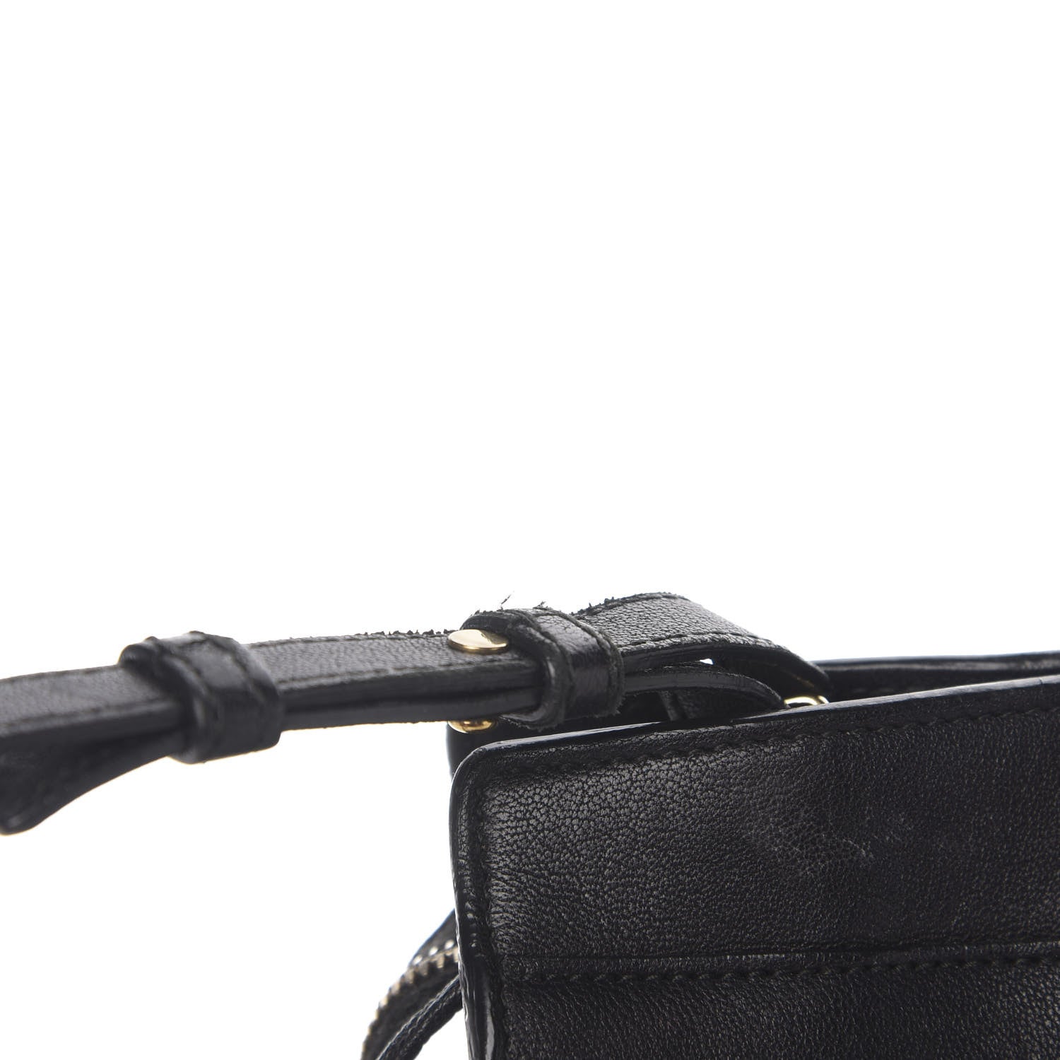 Saint Laurent Sheepskin Small Cabas ChYc Black 9 of 14