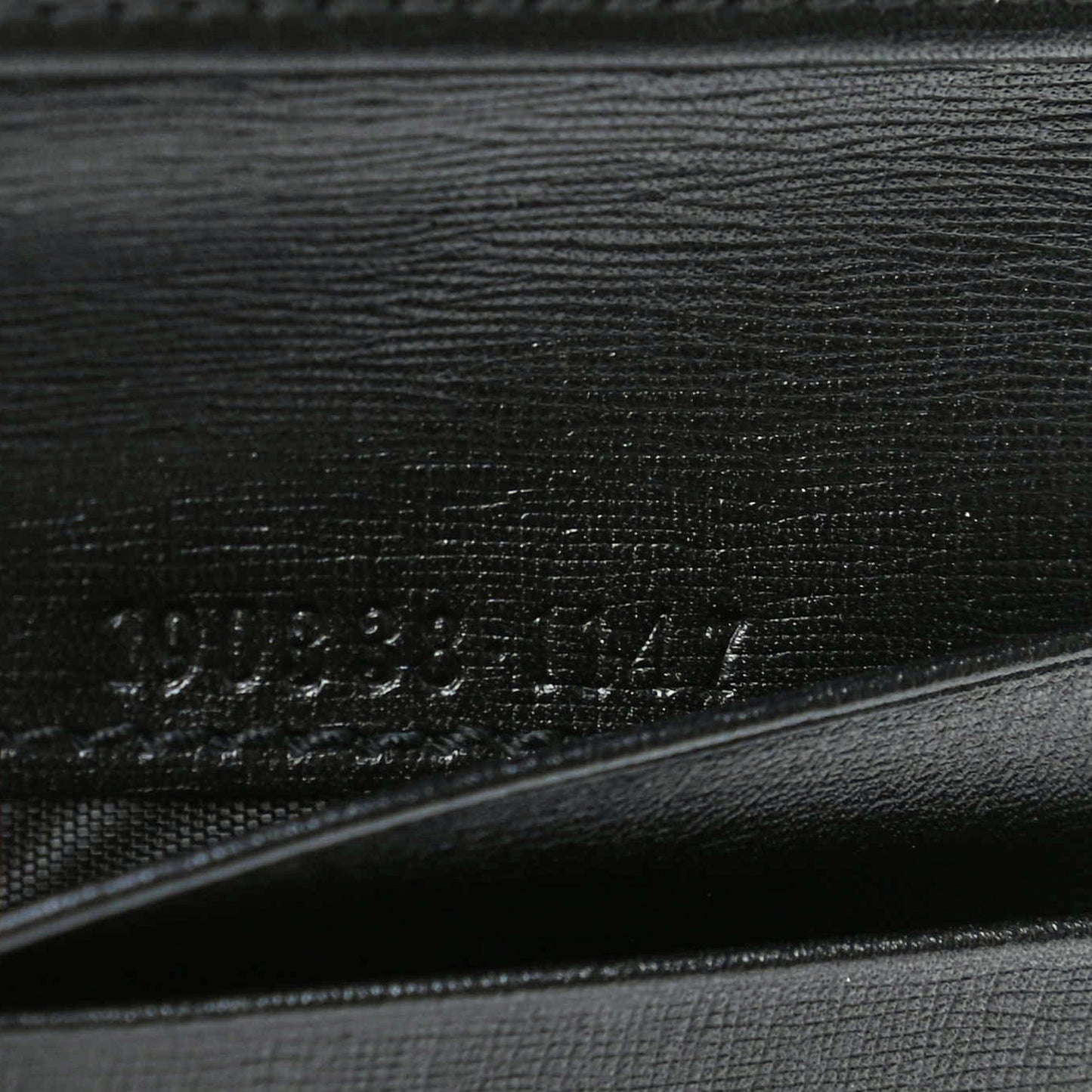 GG Plus Monogram Joy French Flap Wallet White Black