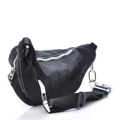 Alexander Wang Nylon Logo Printed Attica Belt Bag Black 3 of 10